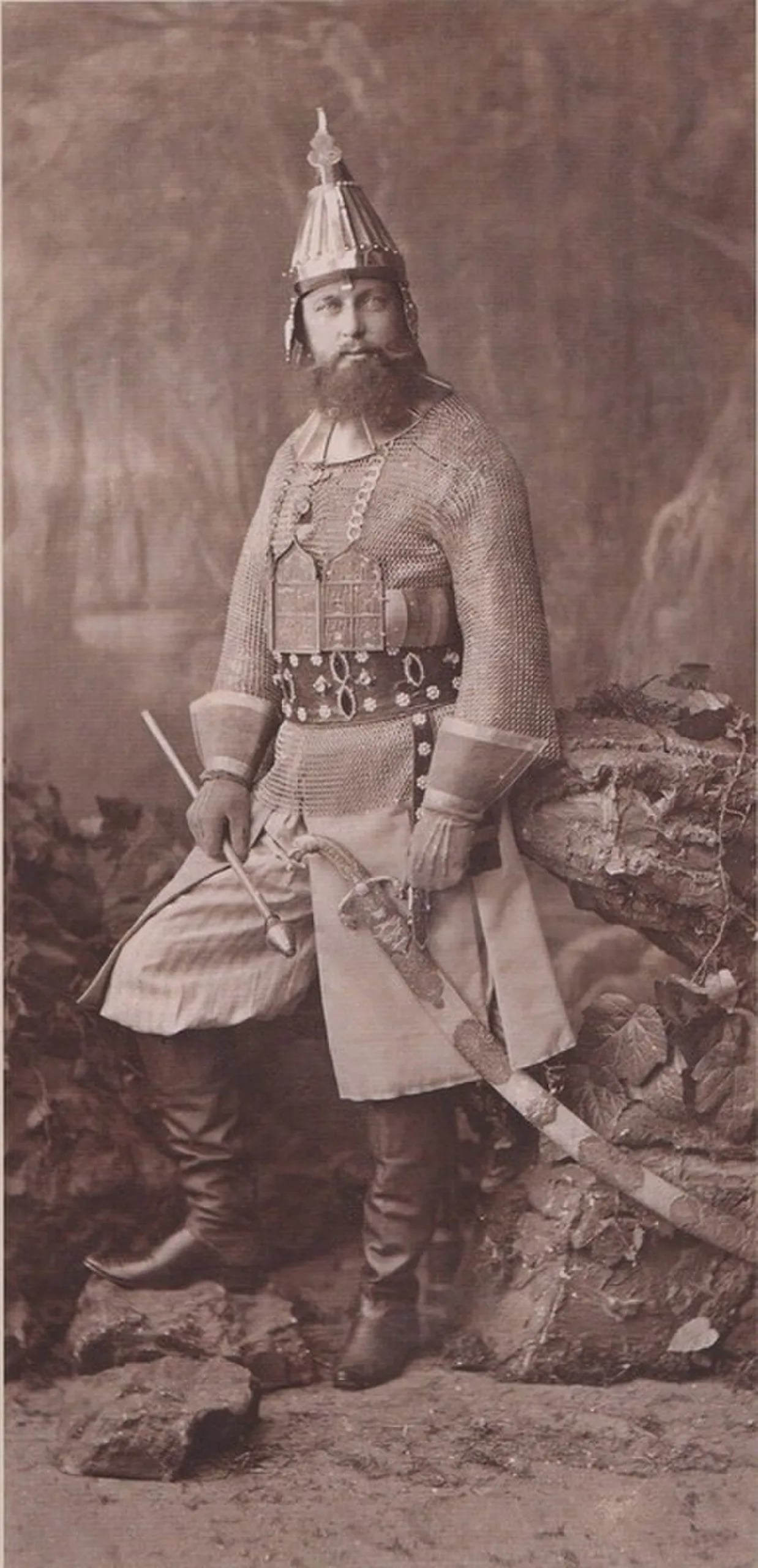 Porträt von Eugen Maximilianowitsch Leuchtenberg (1847–1901) – Gedenkseite