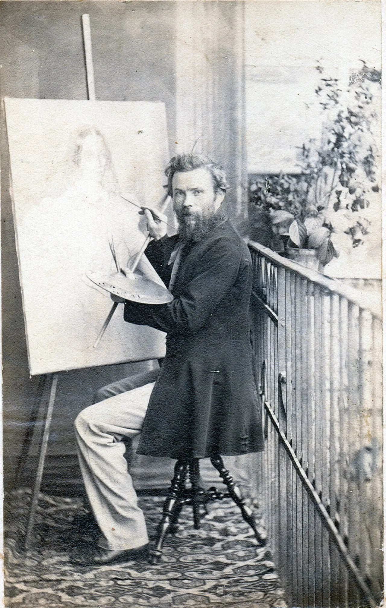 Portrait of Peter Michael Bohun (1822–1879) – memorial page