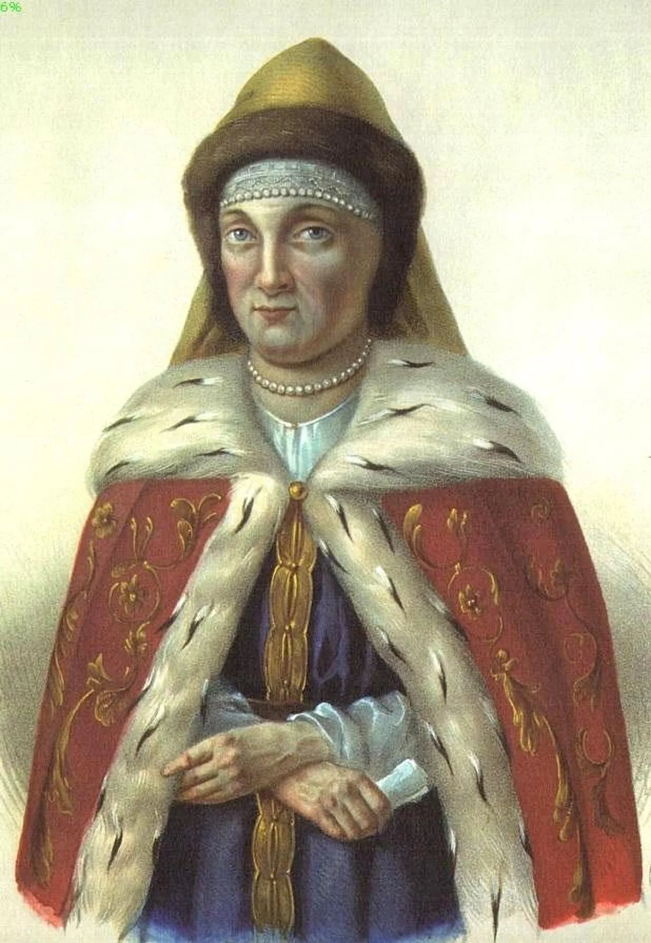 Portrait of Tsarevna Irina Mikhailovna of Russia (1627–1679) – memorial page
