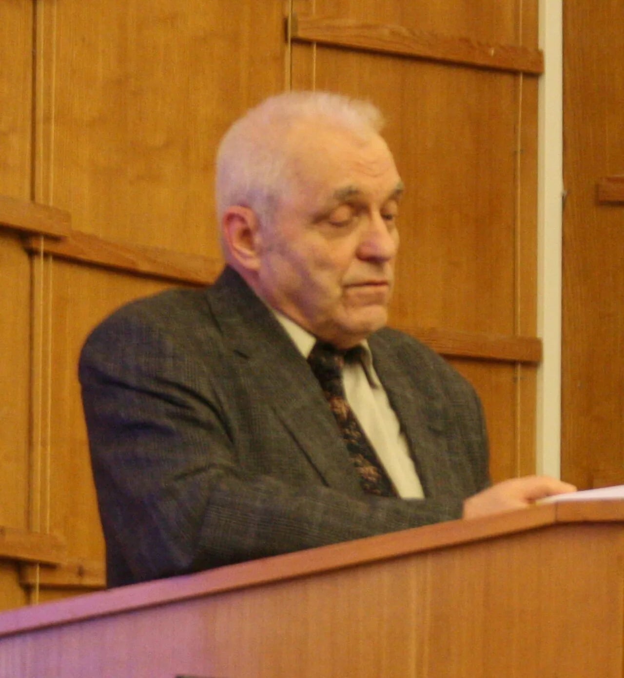 Porträt von Wladimir Swjatoslawowitsch Kussow (1935–2009) – Gedenkseite