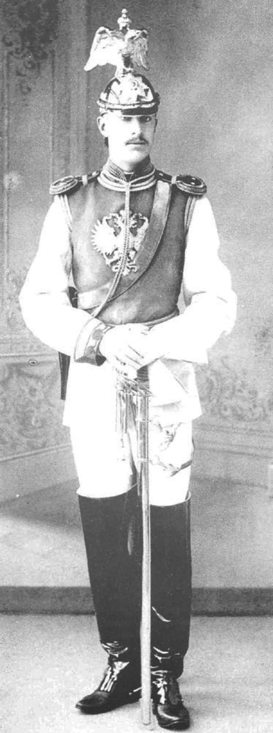Porträt von Georgi Nikolajewitsch von Leuchtenberg (1872–1929) – Gedenkseite