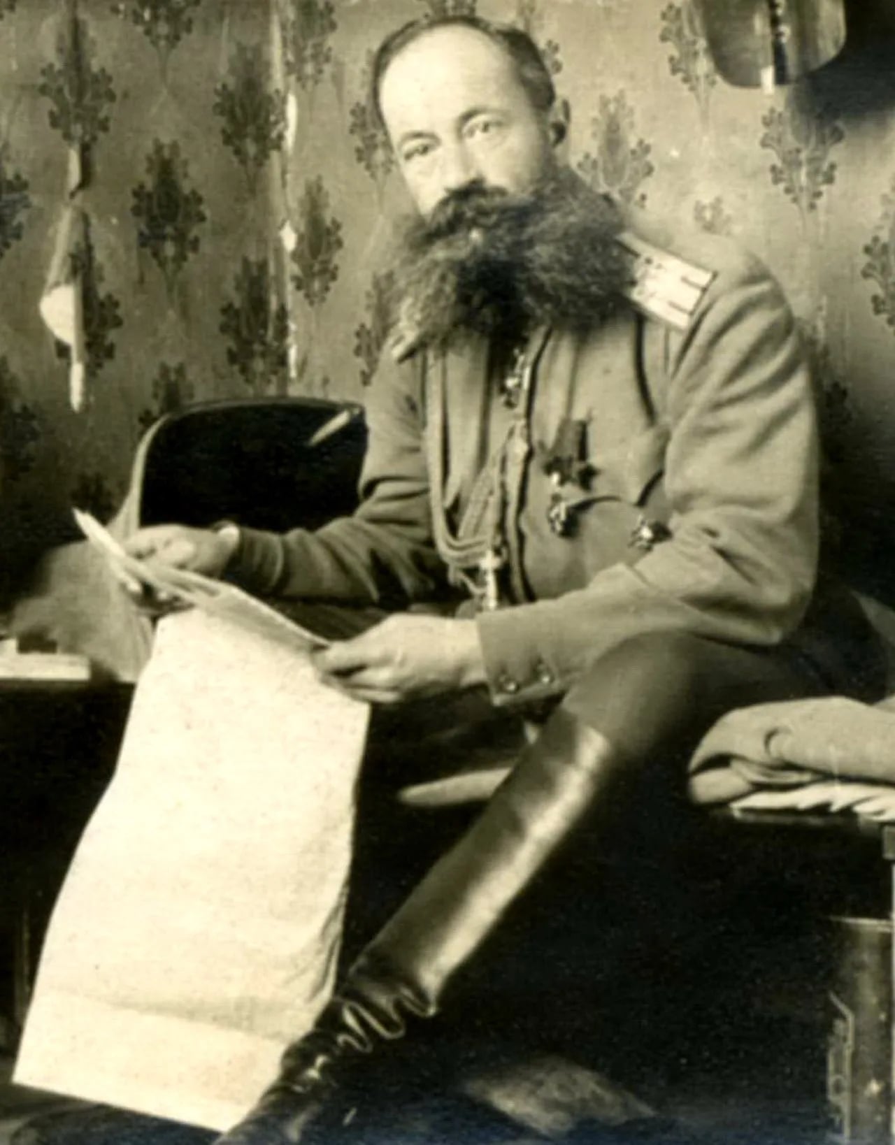 Porträt von Michail Jewgenjewitsch Maslow (1867–1936) – Gedenkseite