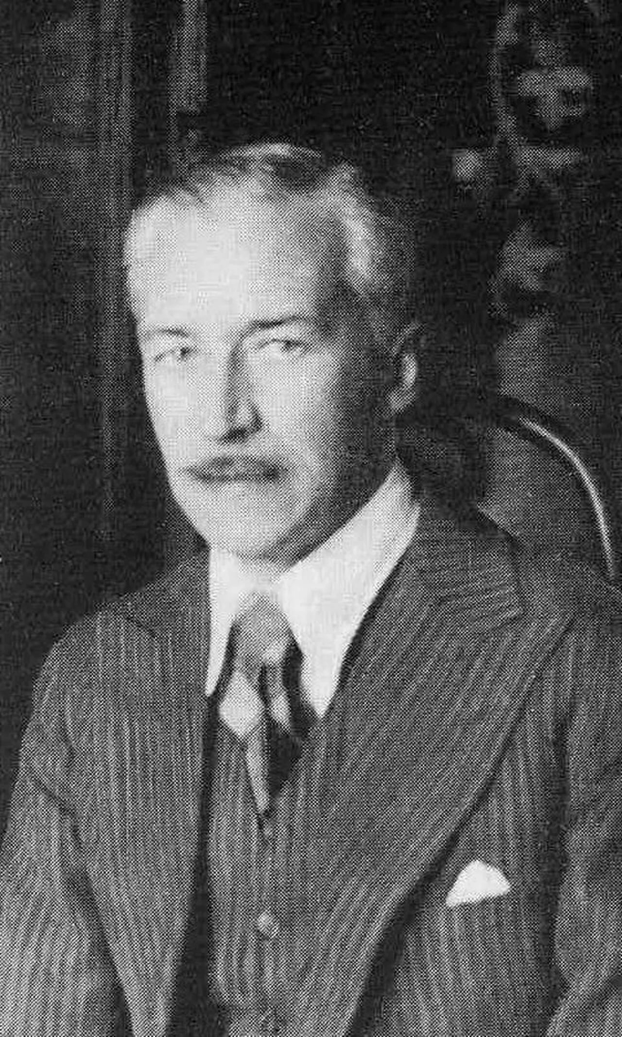 Porträt von Wladimir Alexejewitsch Milaschewski (1893–1976) – Gedenkseite