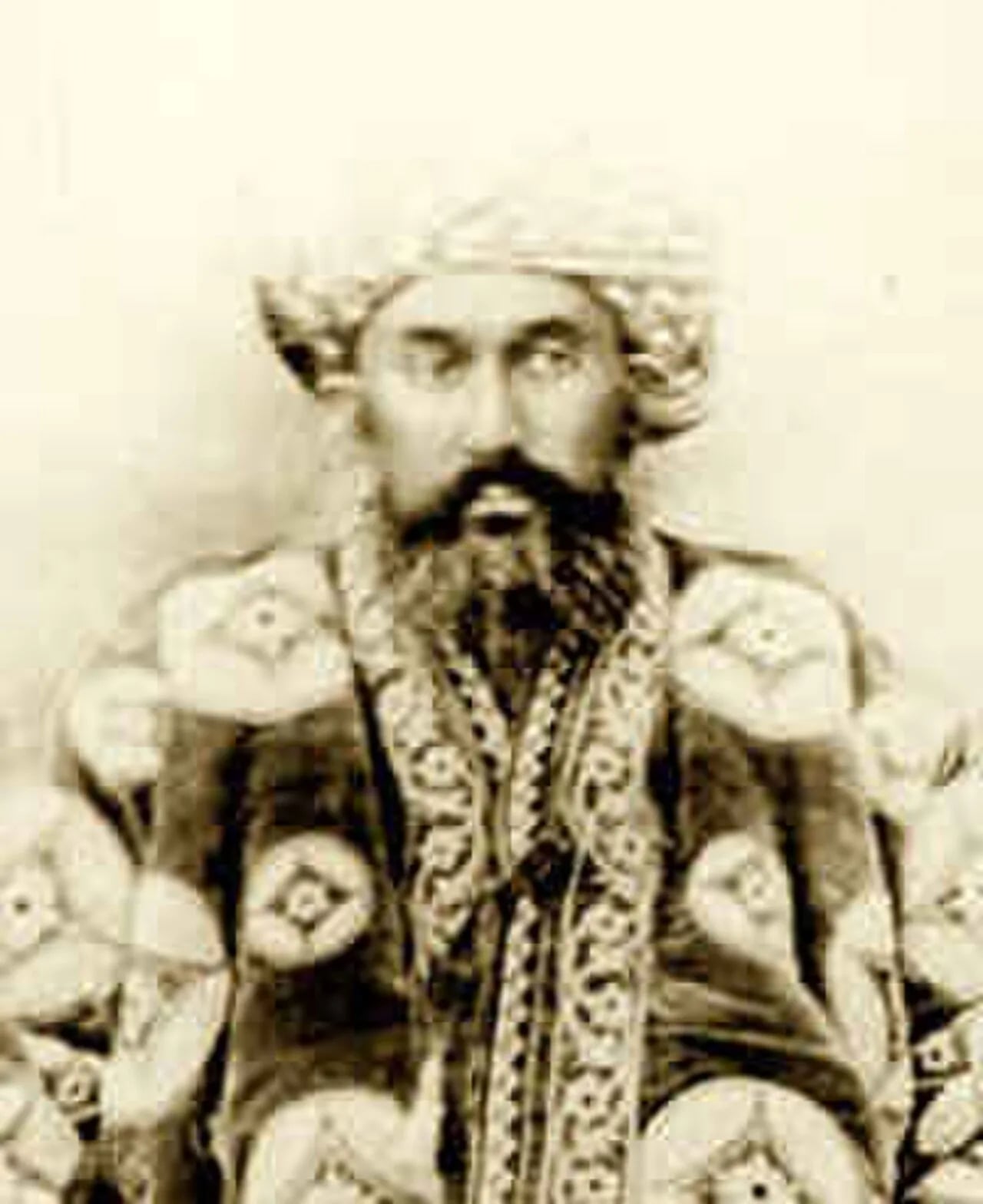 Portrait of Muzaffar bin Nasrullah (1834–1885) – memorial page