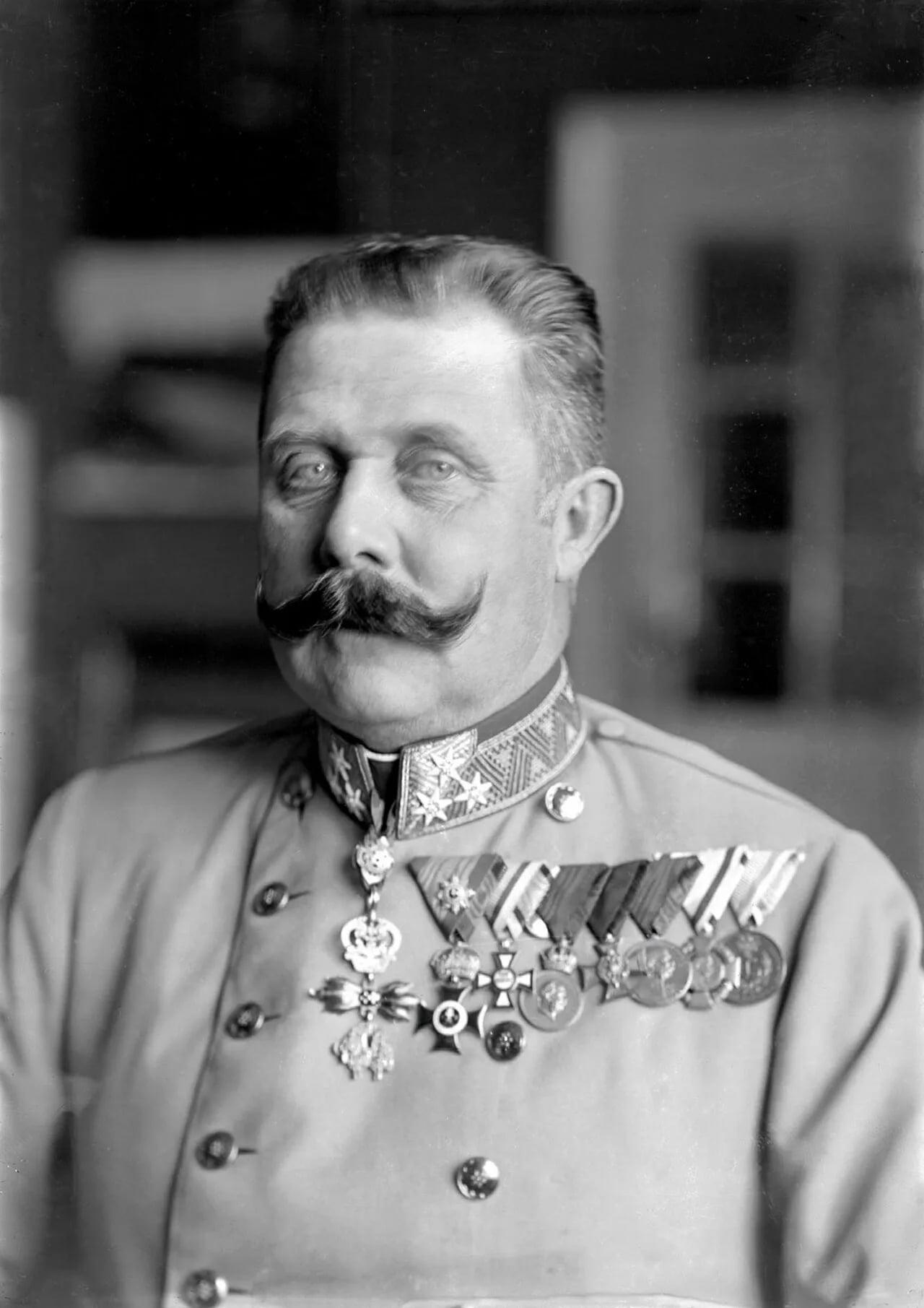 Porträt von Franz Ferdinand von Österreich-Este (1863–1914) – Gedenkseite