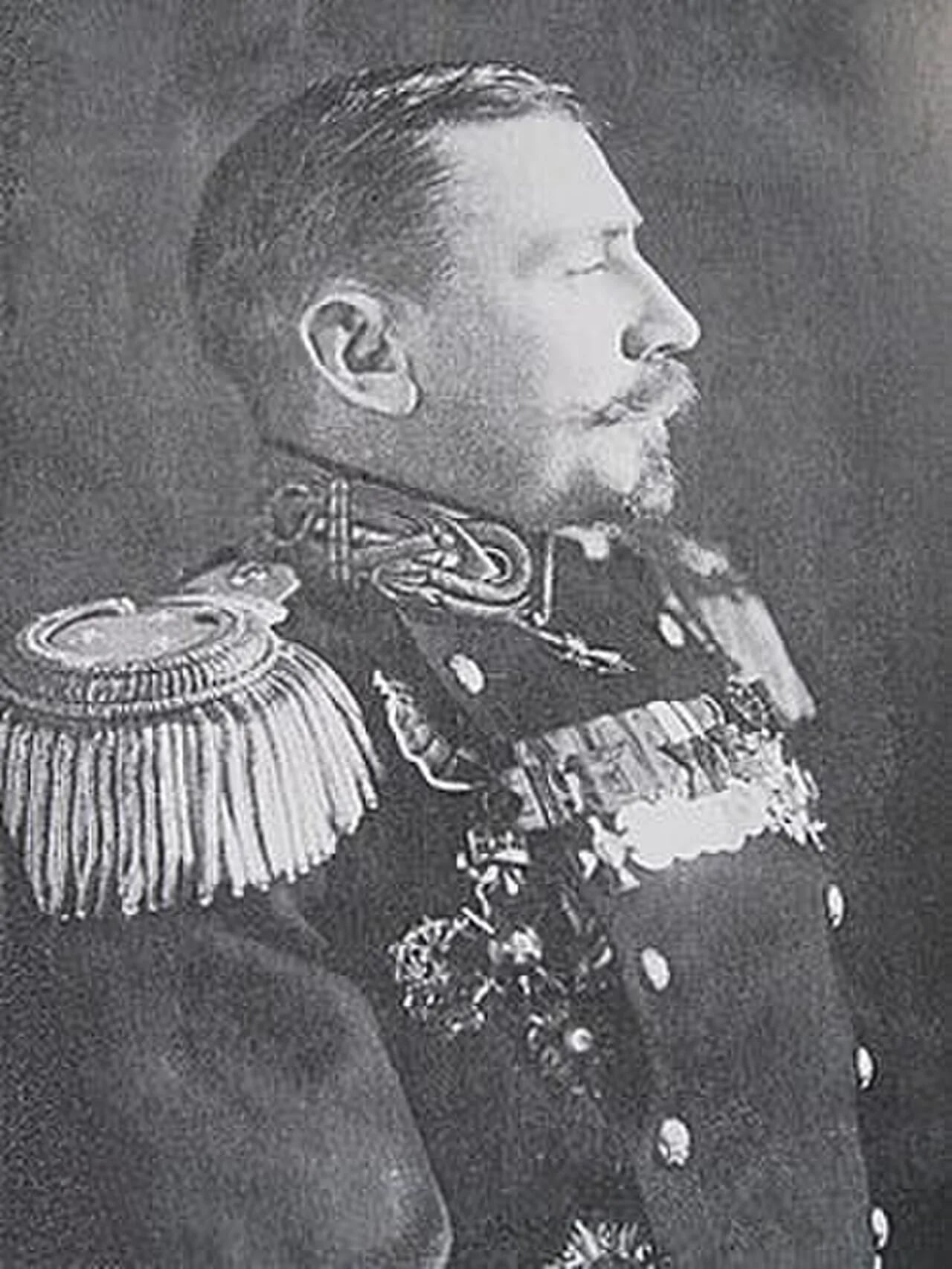 Porträt von Arkadi Konstantinowitsch Nebolsin (1865–1917) – Gedenkseite