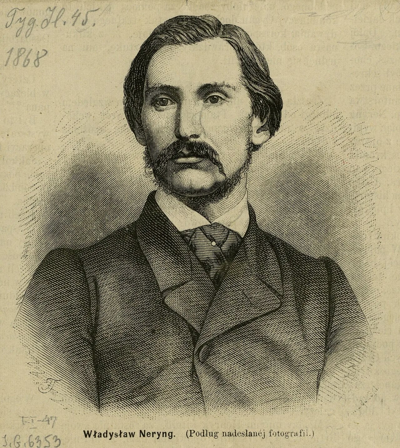Portrait of Władysław Nehring (1830–1909) – memorial page