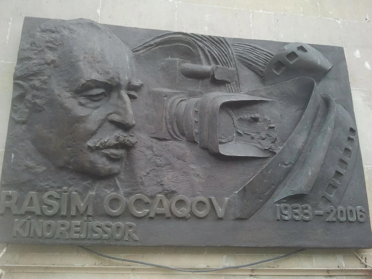 Porträt von Rasim Ocaqov (1933–2006) – Gedenkseite