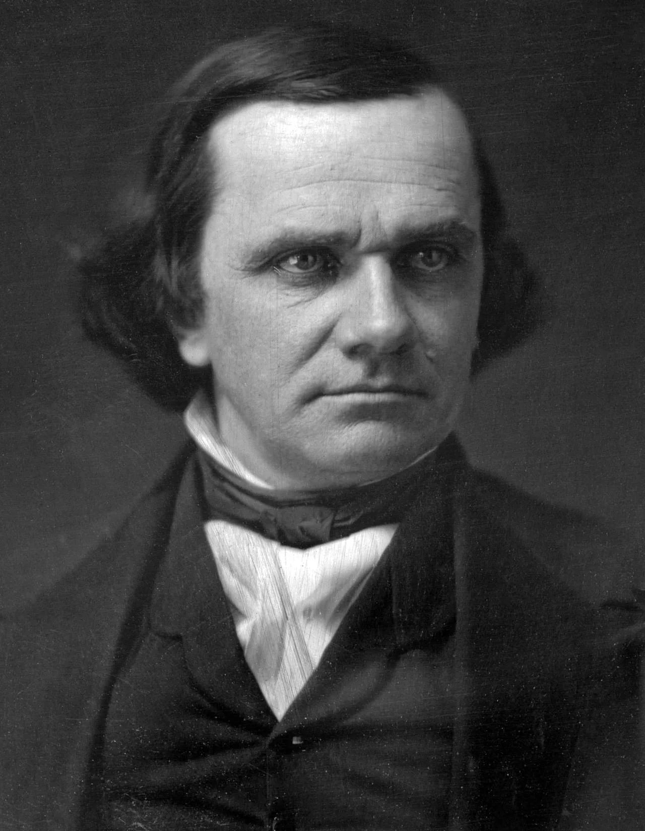 Porträt von Stephen A. Douglas (1813–1861) – Gedenkseite