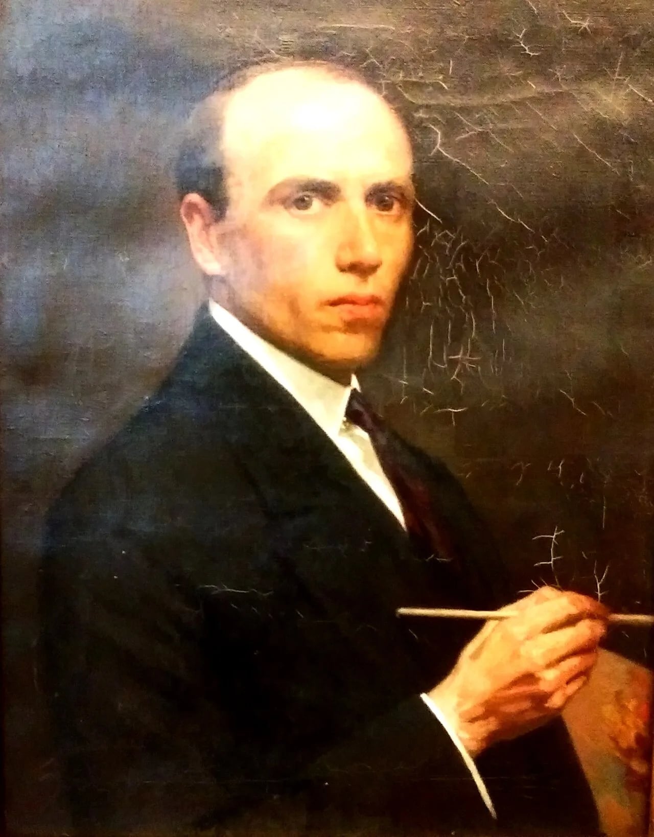 Porträt von Dimo Sotirov (1880–1952) – Gedenkseite