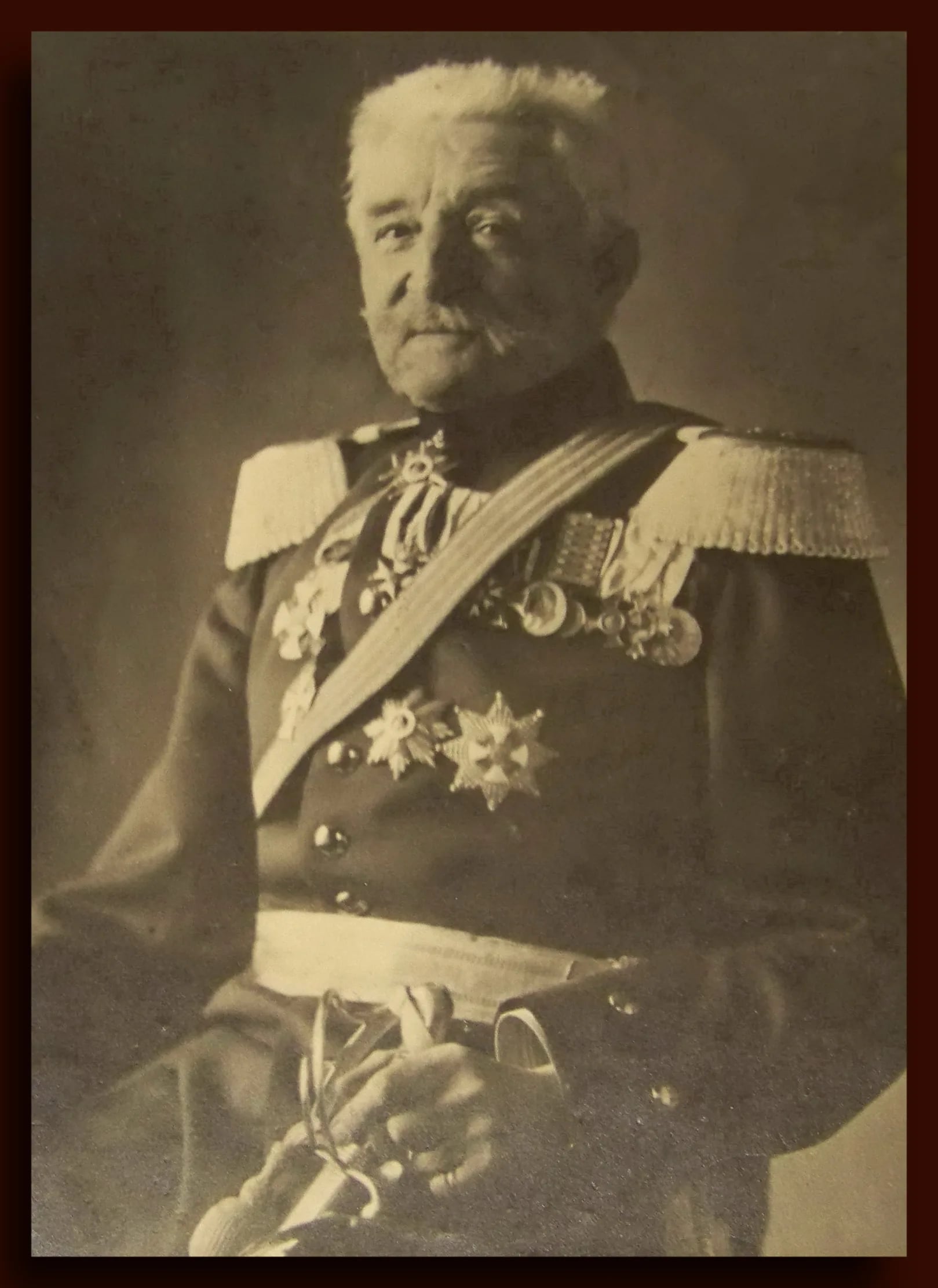 Porträt von Ludwig von Mussinan (1826–1908) – Gedenkseite