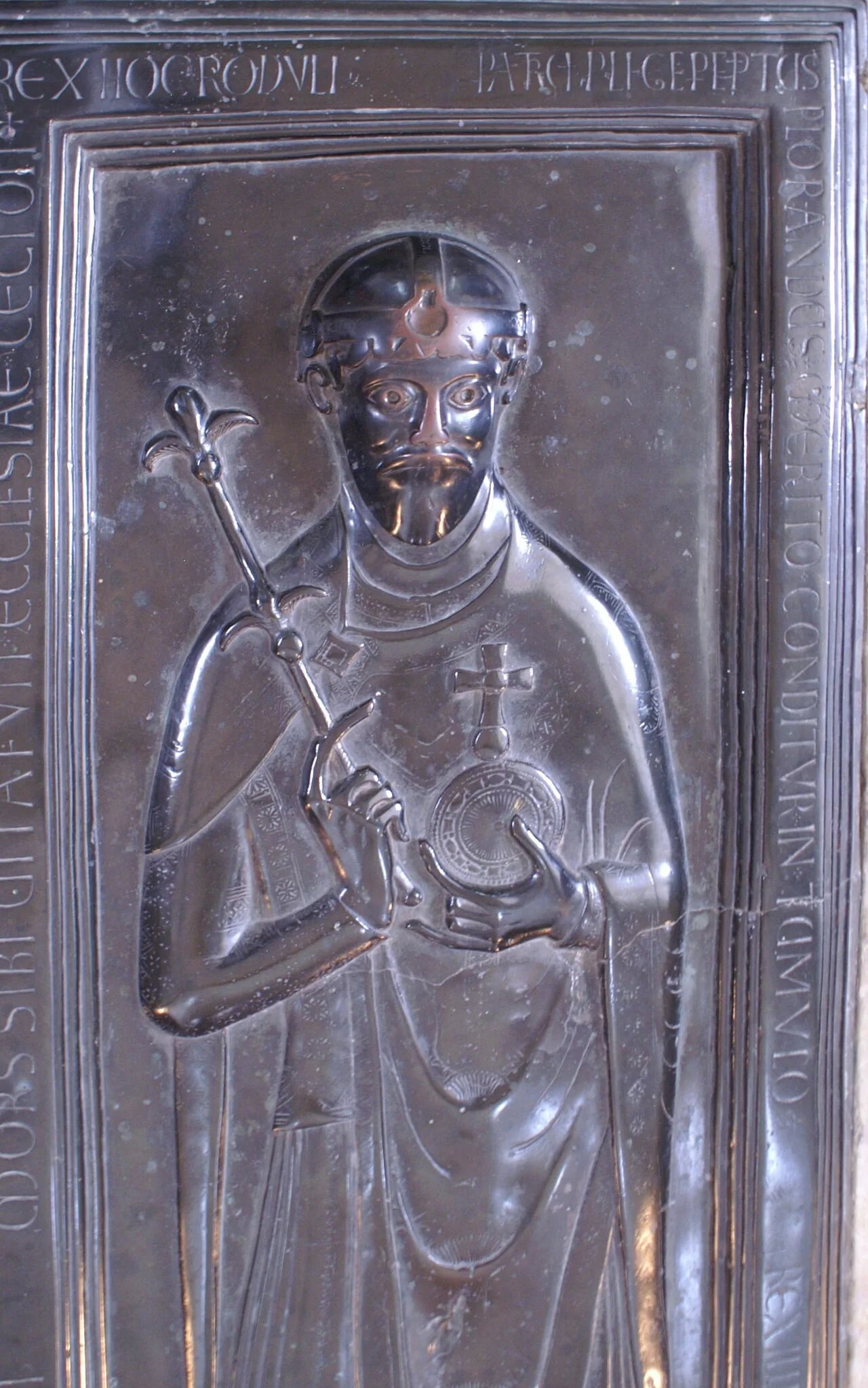 Porträt von Rudolf von Rheinfelden (1025–1080) – Gedenkseite