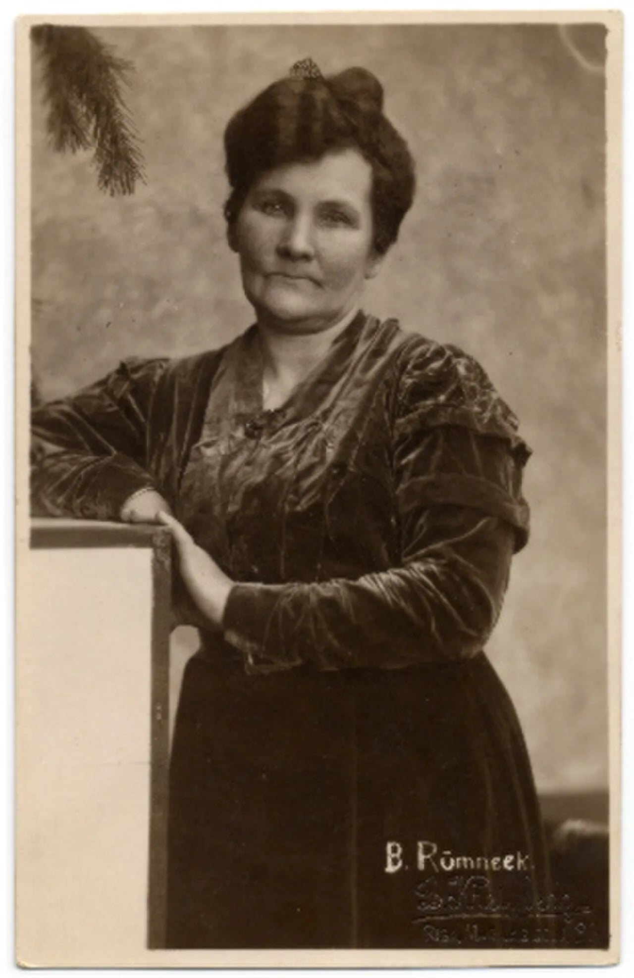 Portrait of Berta Rūmniece (1865–1953) – memorial page