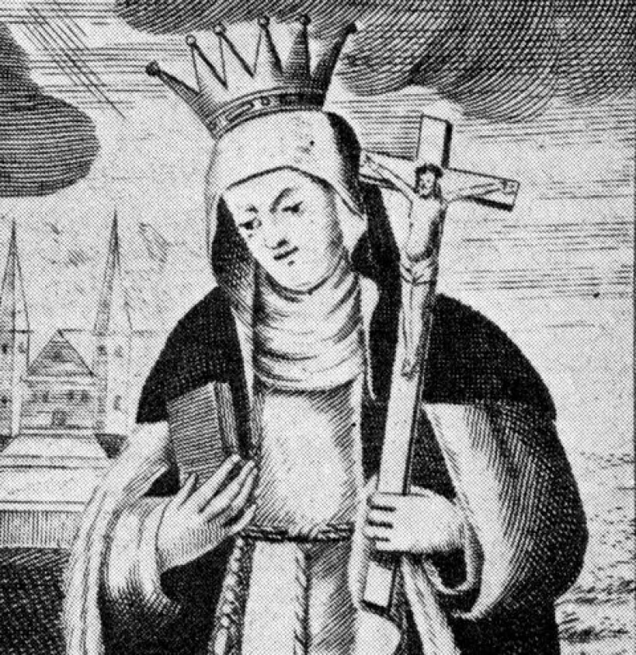 Porträt von Gertrud von Altenberg (1227–1297) – Gedenkseite