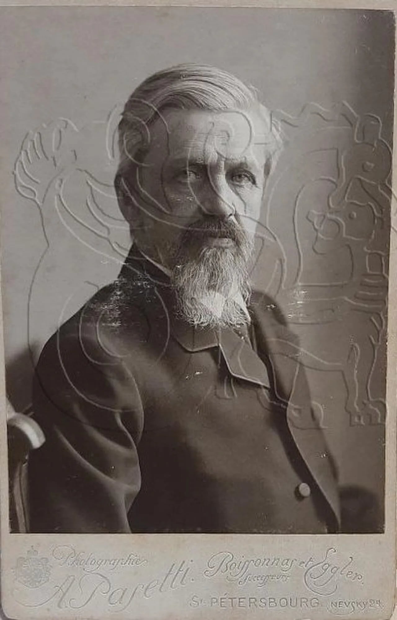 Portrait of Aleksandr Steven (1844–1910) – memorial page