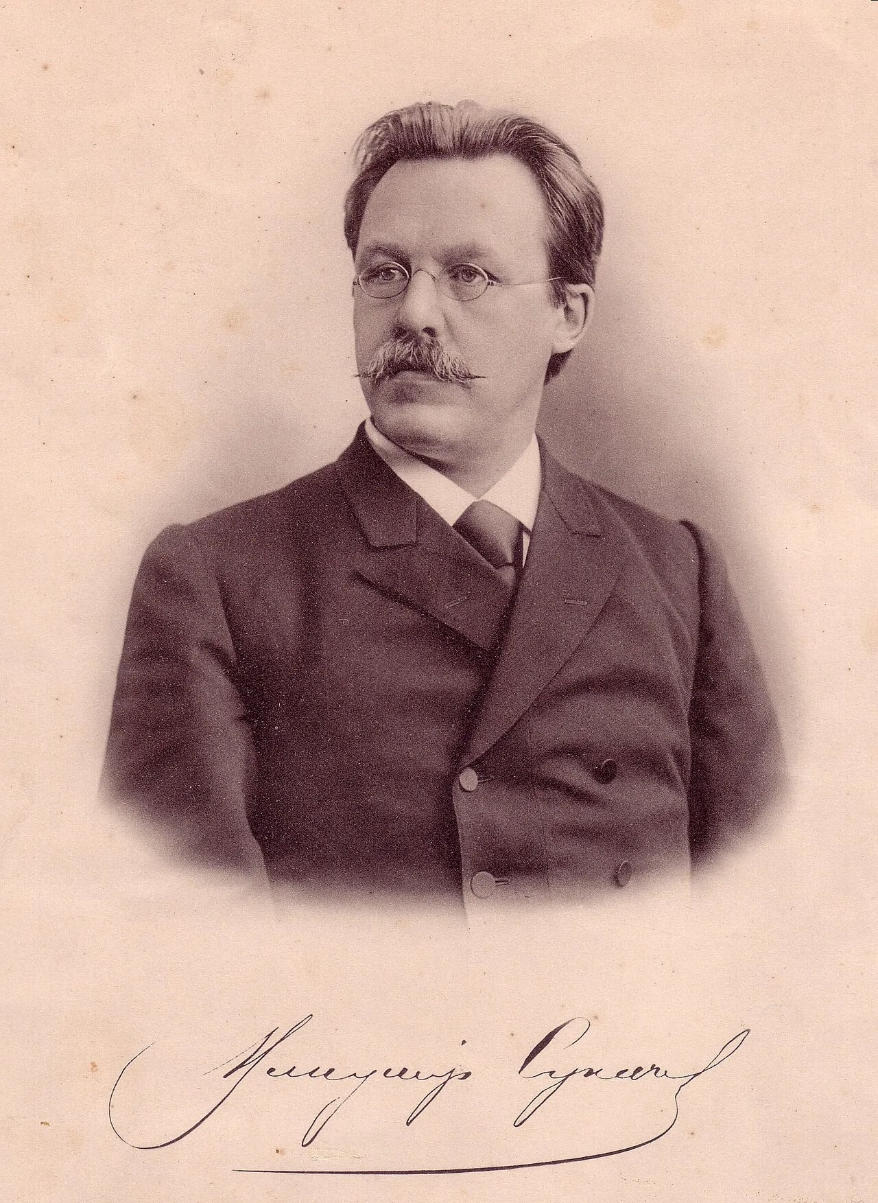 Porträt von Wladimir Platonowitsch Sukatschow (1849–1920) – Gedenkseite