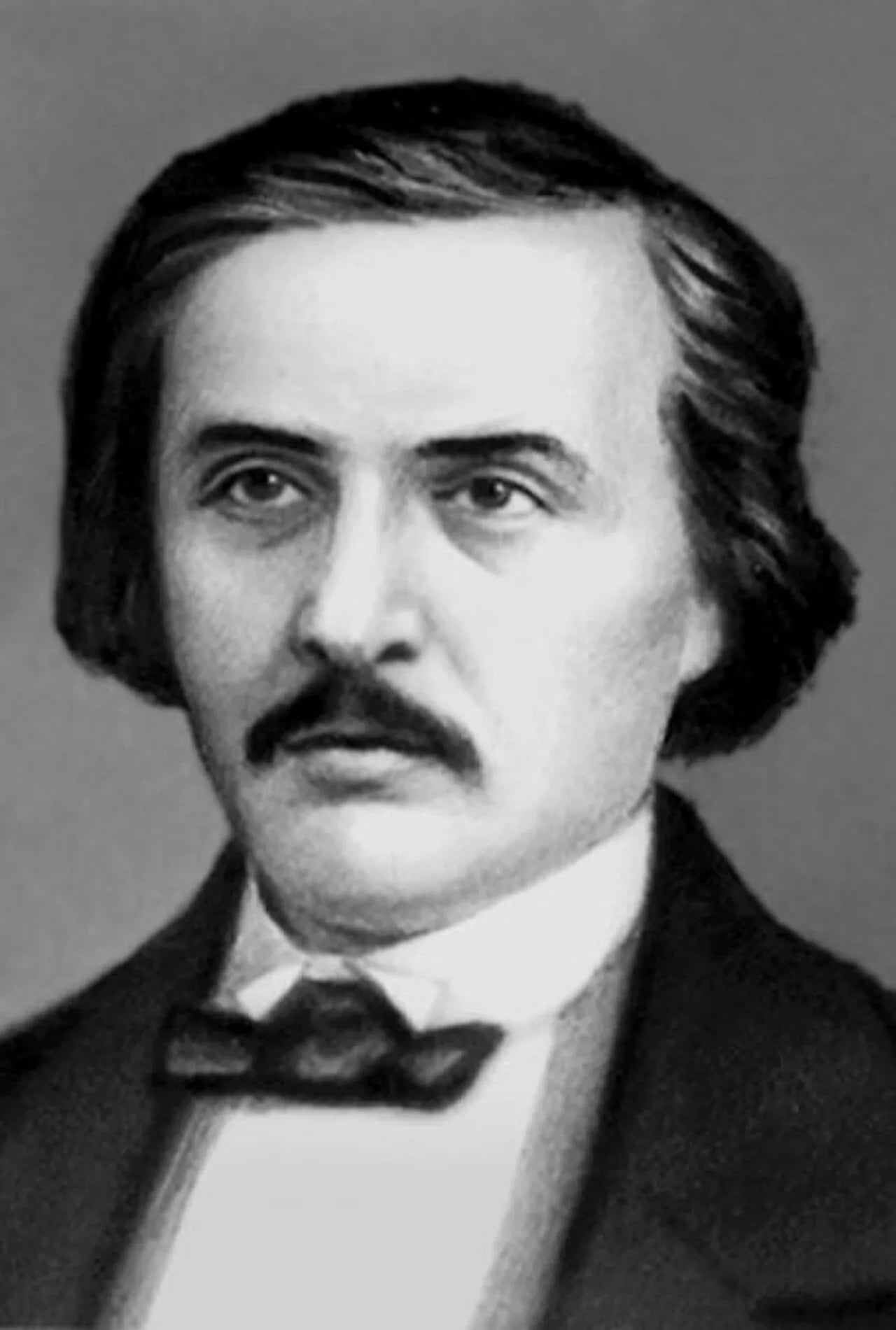 Porträt von Charles Frédéric Gerhardt (1816–1856) – Gedenkseite