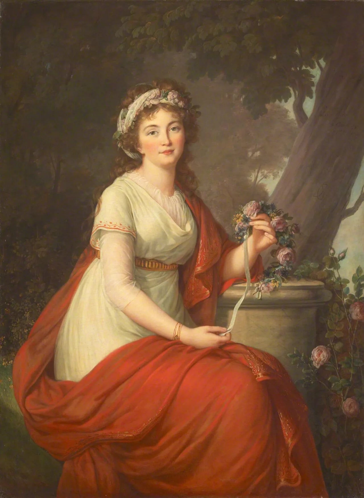 Portrait of Tatjana Wassiljewna Jussupowa (1769–1841) – memorial page