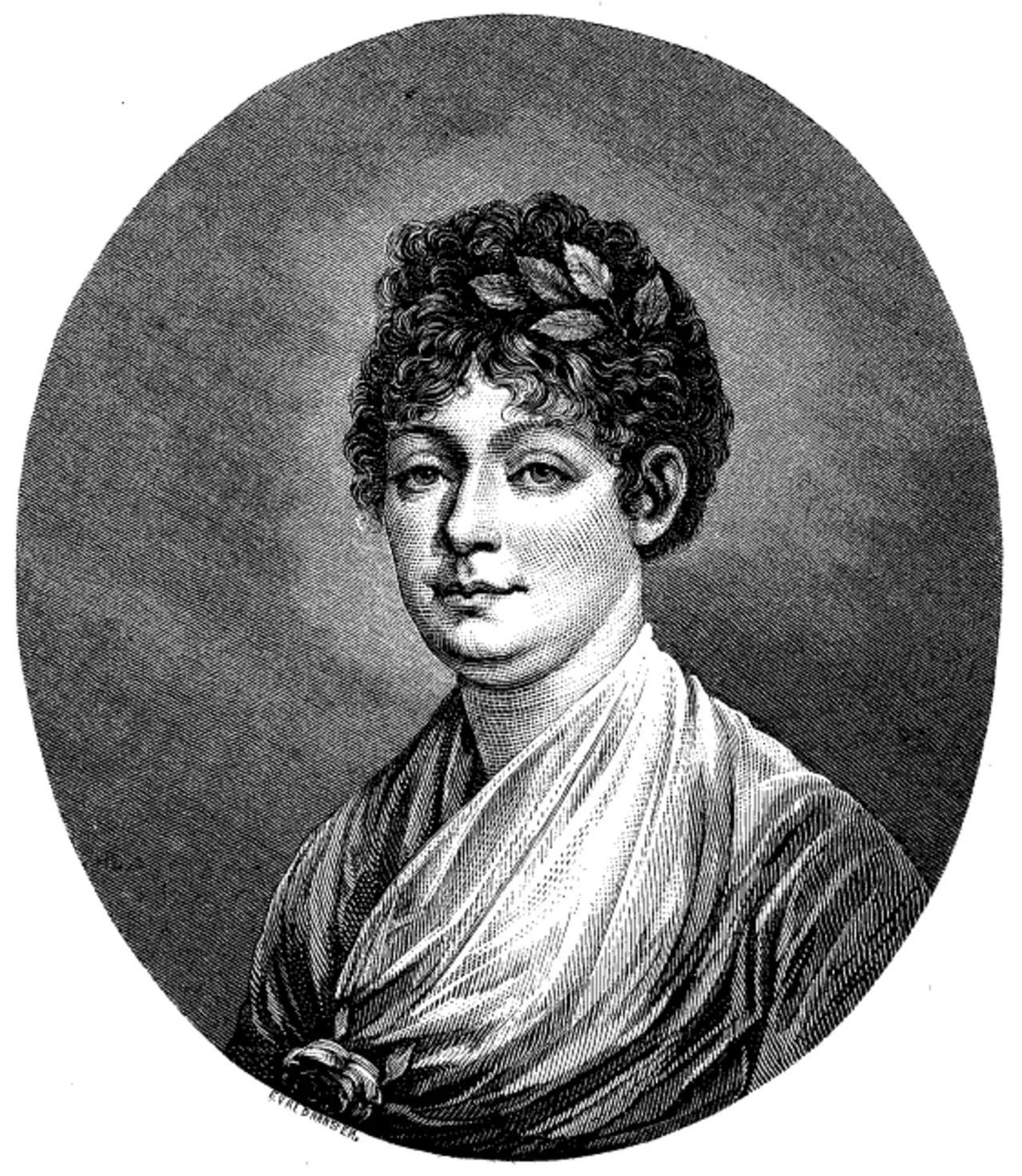 Porträt von Anna Maria Lenngren (1754–1817) – Gedenkseite