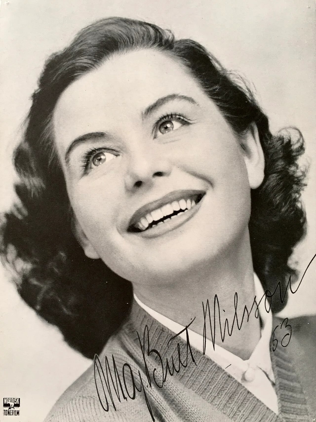 Porträt von Maj-Britt Nilsson (1924–2006) – Gedenkseite