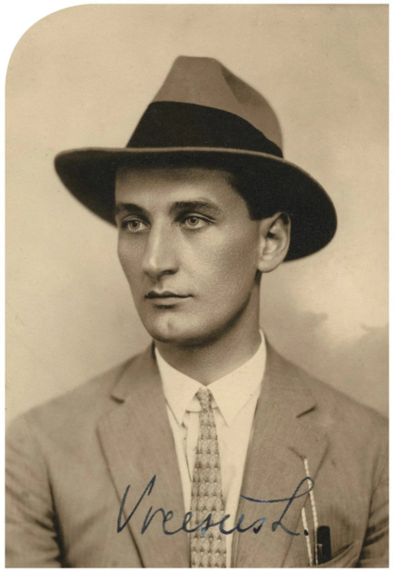 Porträt von Ludvik Vrečič (1900–1945) – Gedenkseite