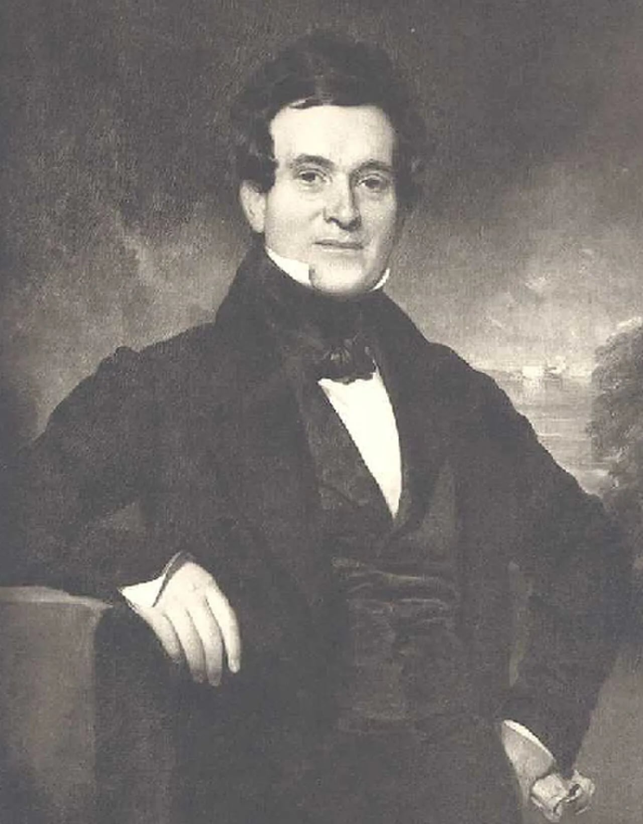 Porträt von Aaron Clark (1787–1861) – Gedenkseite