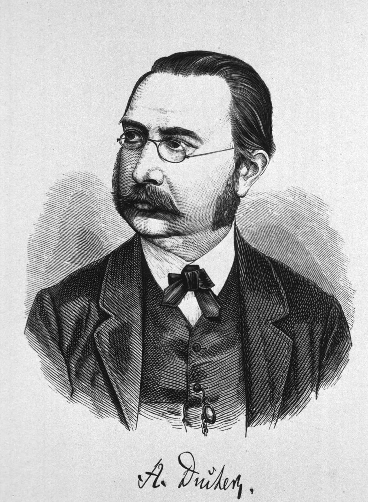 Portrait of Adalbert Duchek (1824–1882) – memorial page