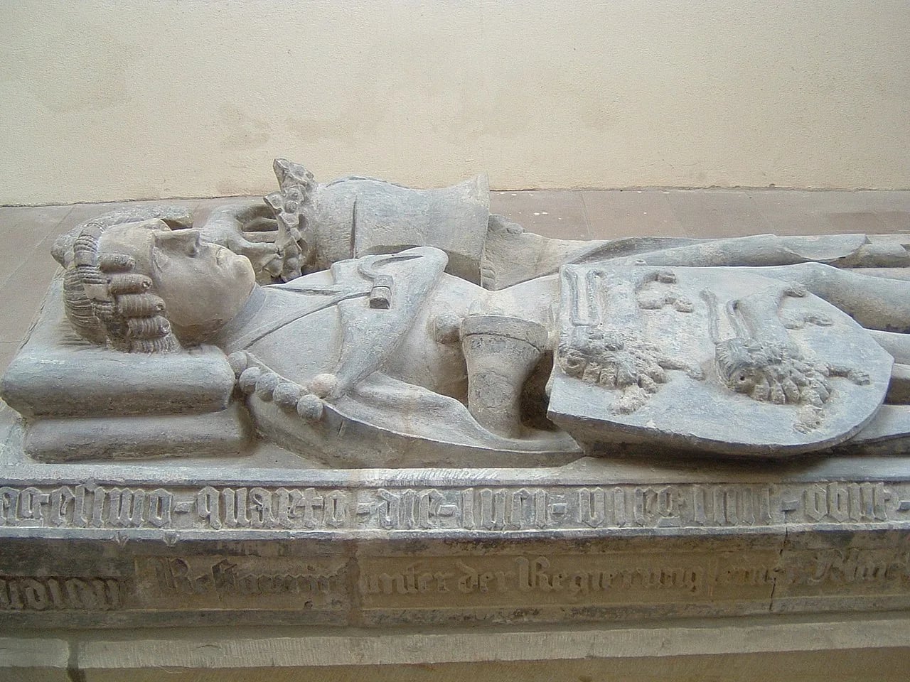 Porträt von Otto I. (1340–1394) – Gedenkseite