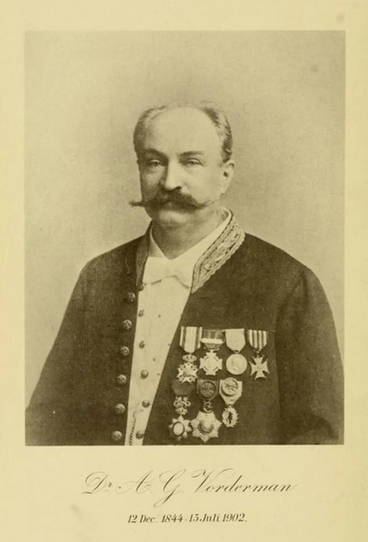 Portrait of Adolphe Vorderman (1844–1902) – memorial page