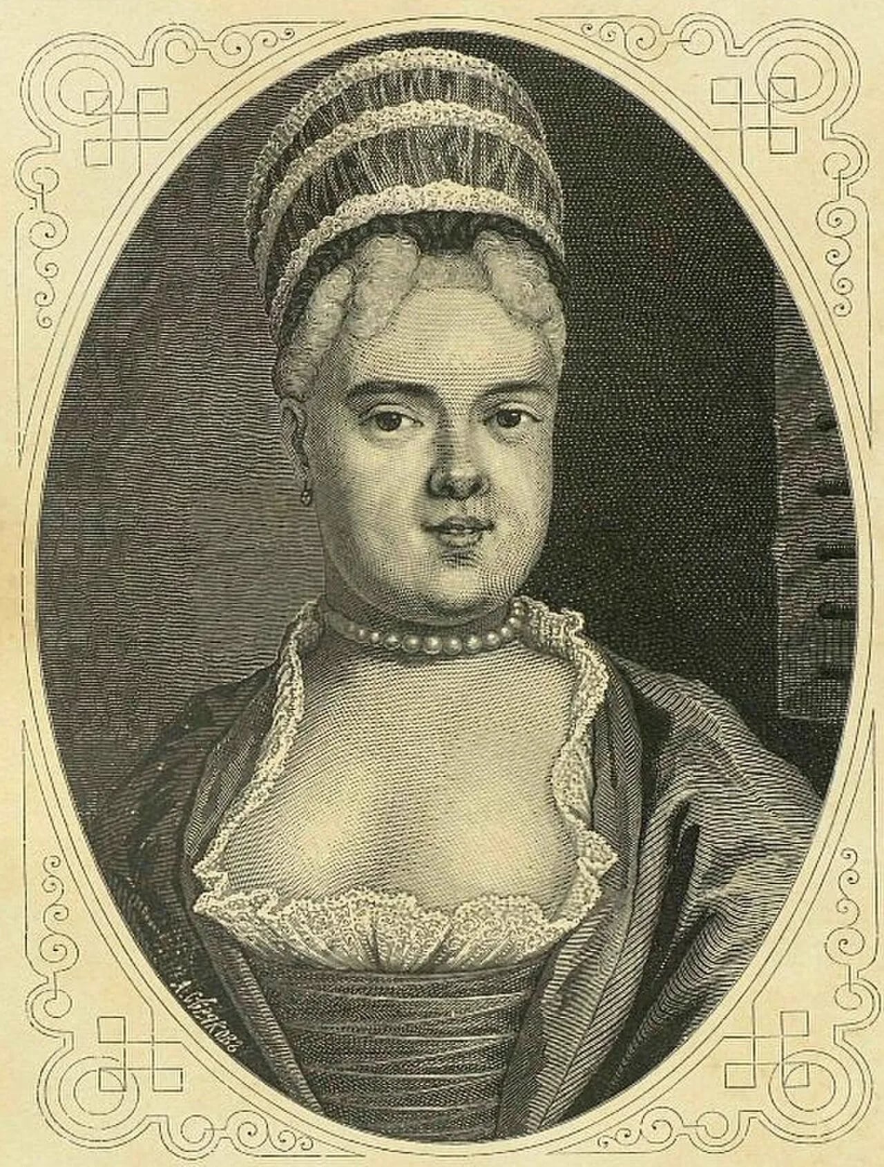 Portrait of Natalja Fjodorowna Lopuchina (1699–1763) – memorial page