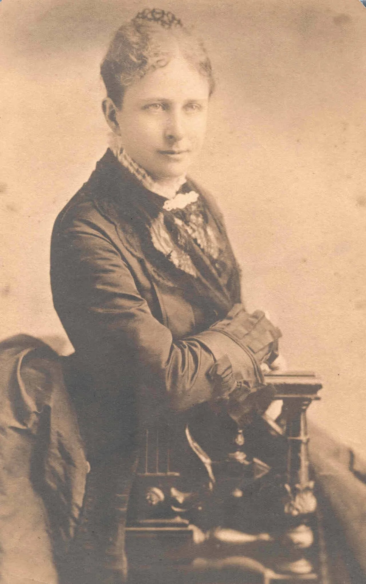 Porträt von Fidelia Jewett (1851–1933) – Gedenkseite