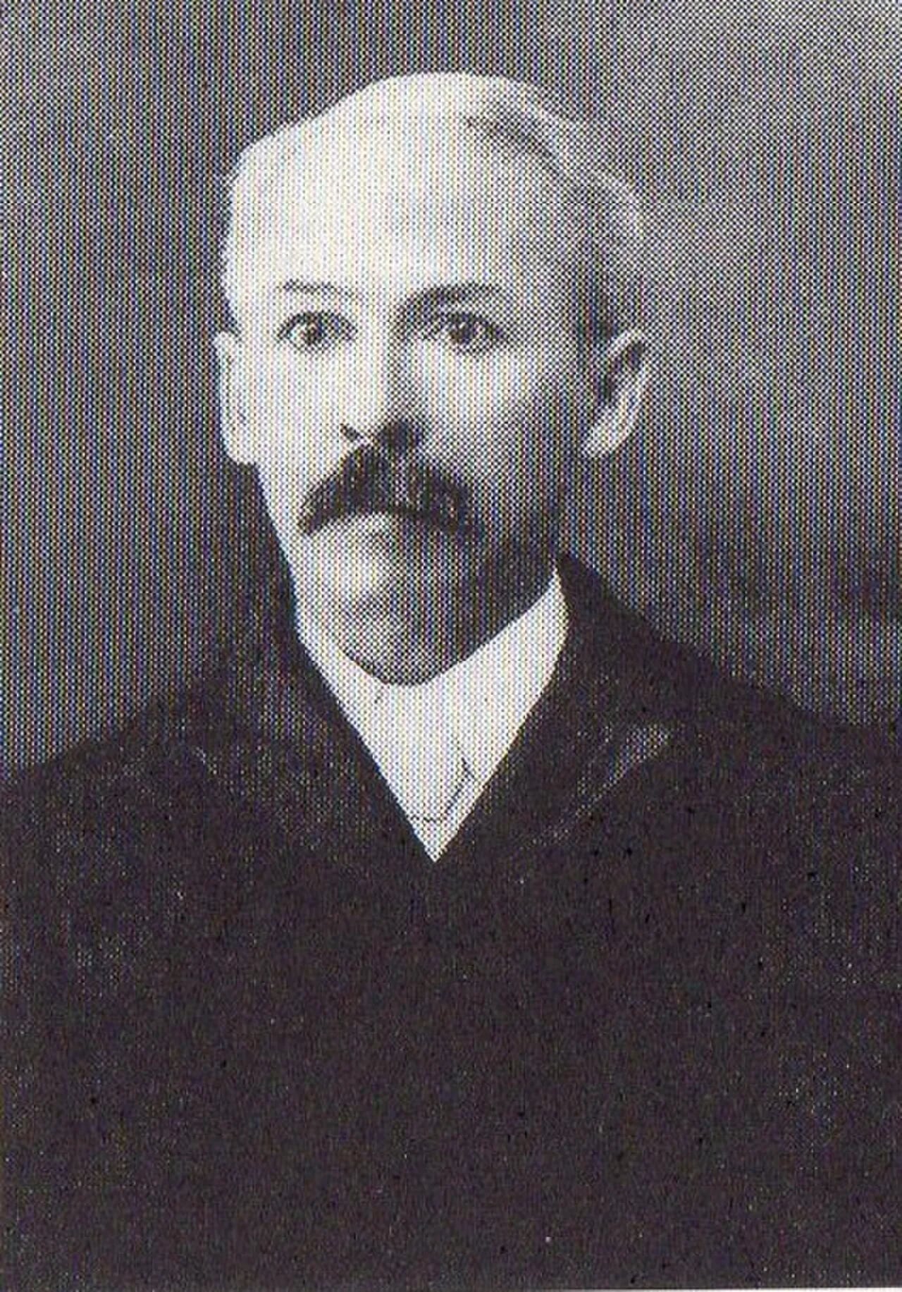Portrait of Albert Arnold Bennett (1849–1909) – memorial page