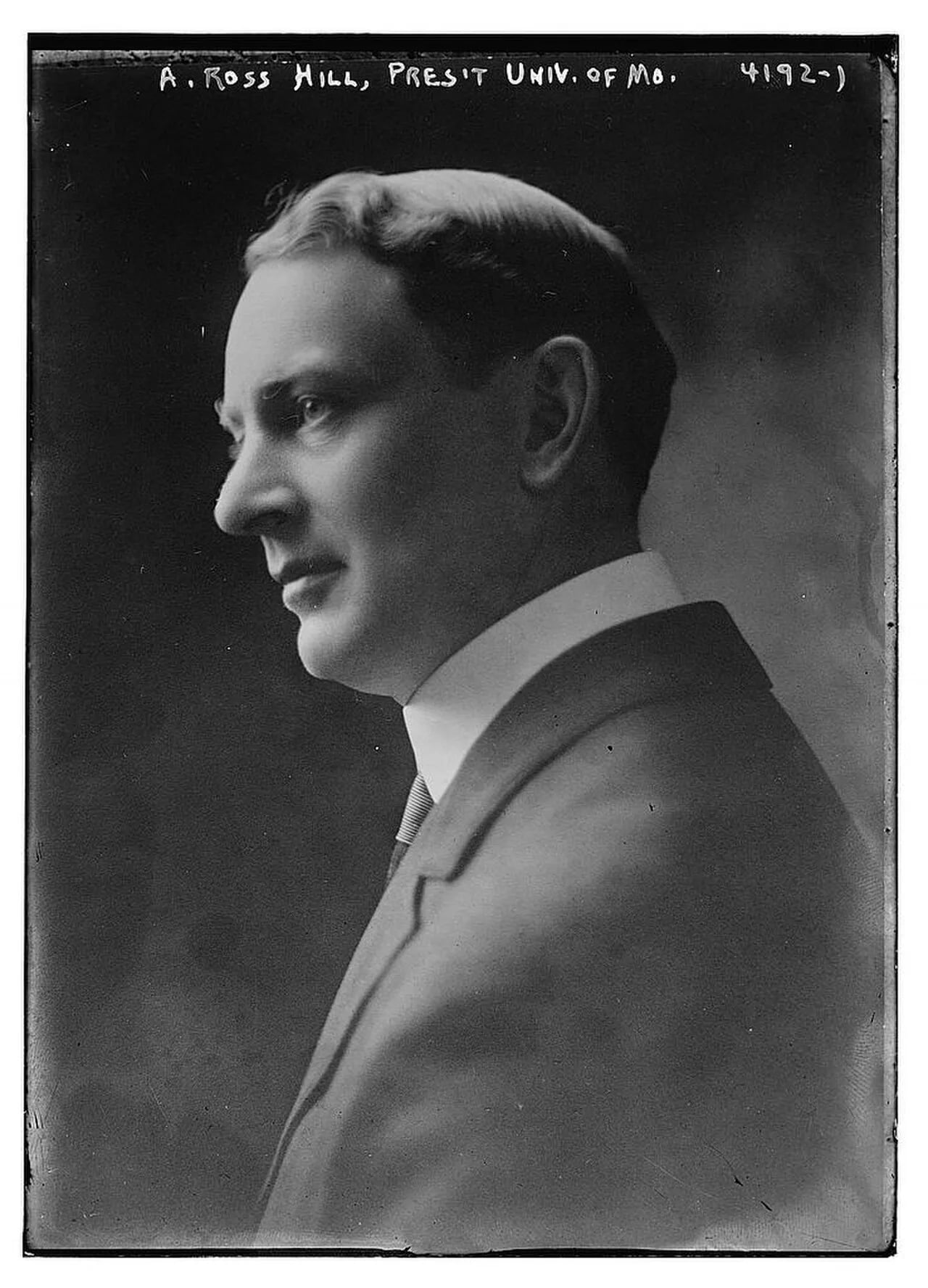Porträt von Albert Ross Hill (1868–1943) – Gedenkseite