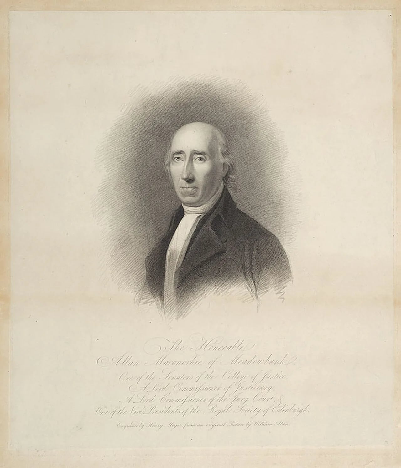 Portrait of Alexander Maconochie, Lord Meadowbank (1777–1861) – memorial page