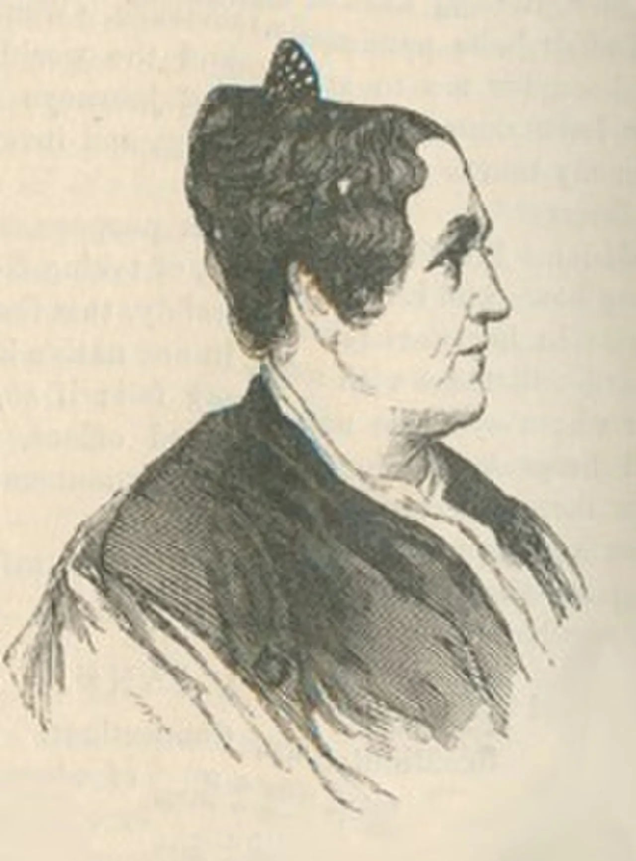 Porträt von Almira Hart Lincoln Phelps (1793–1884) – Gedenkseite
