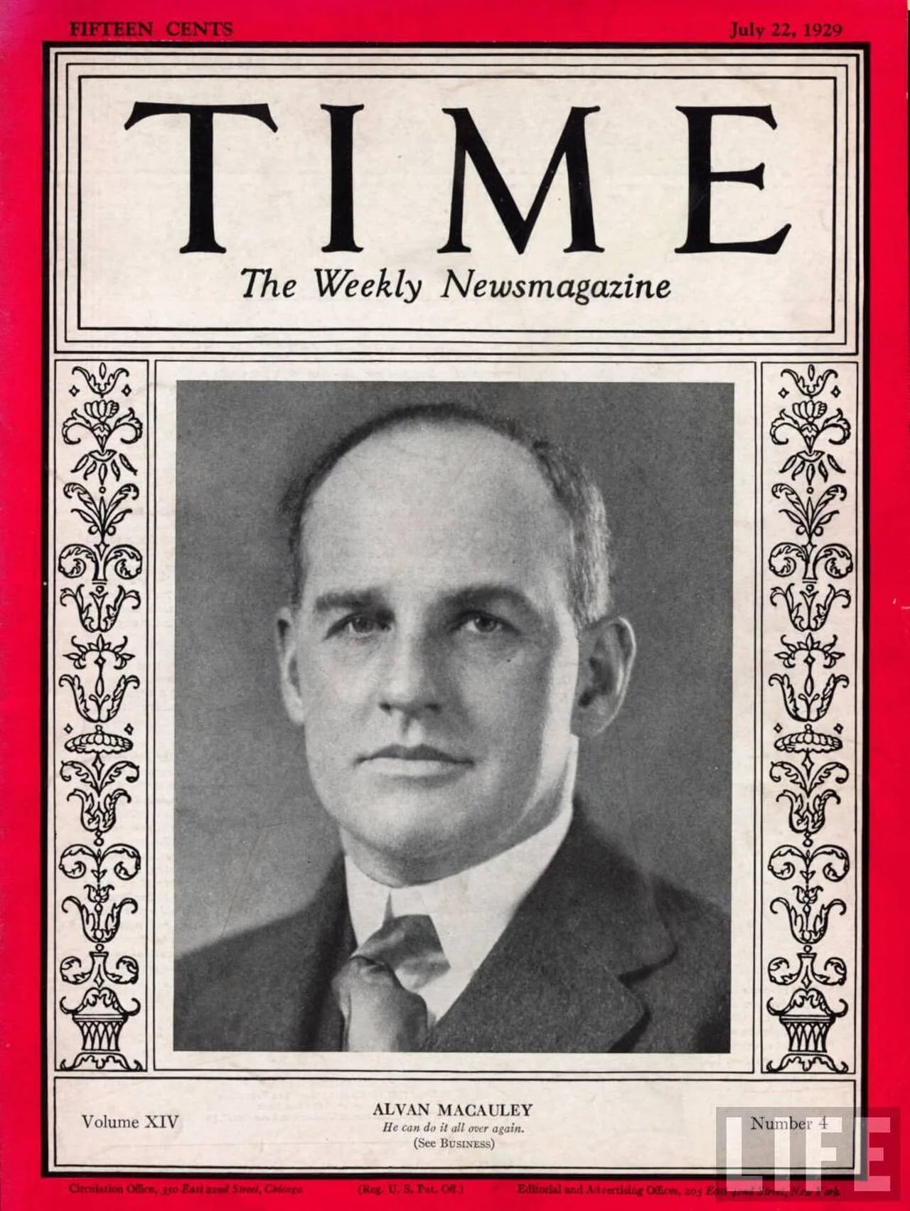 Portrait of Alvan Macauley (1872–1952) – memorial page