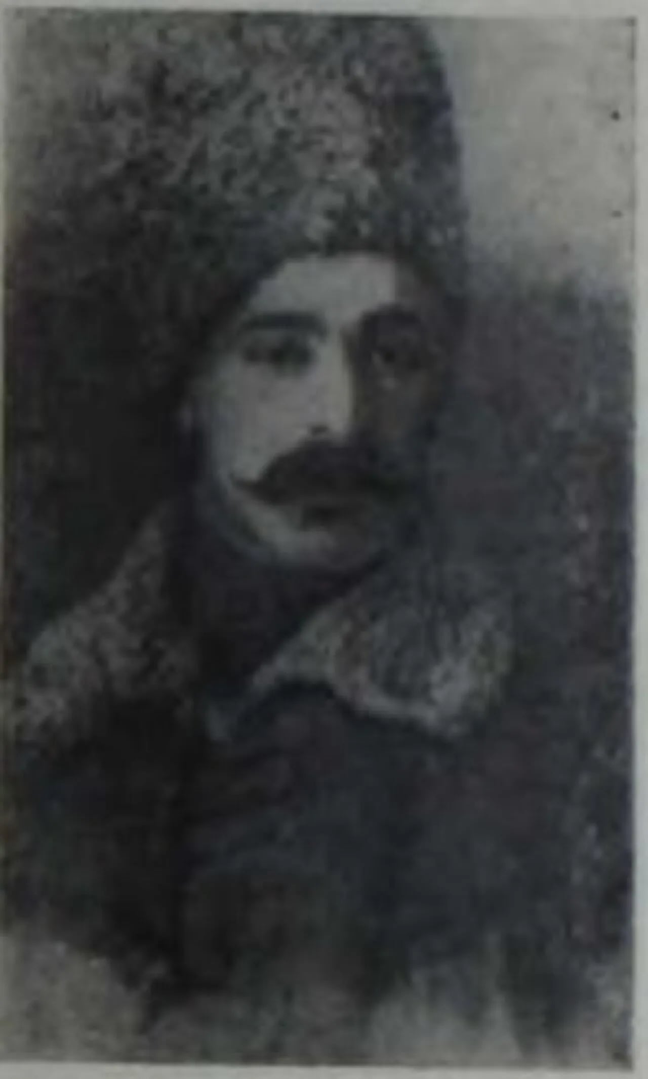 Porträt von Leon Christoforowitsch Popow (1881–1919) – Gedenkseite