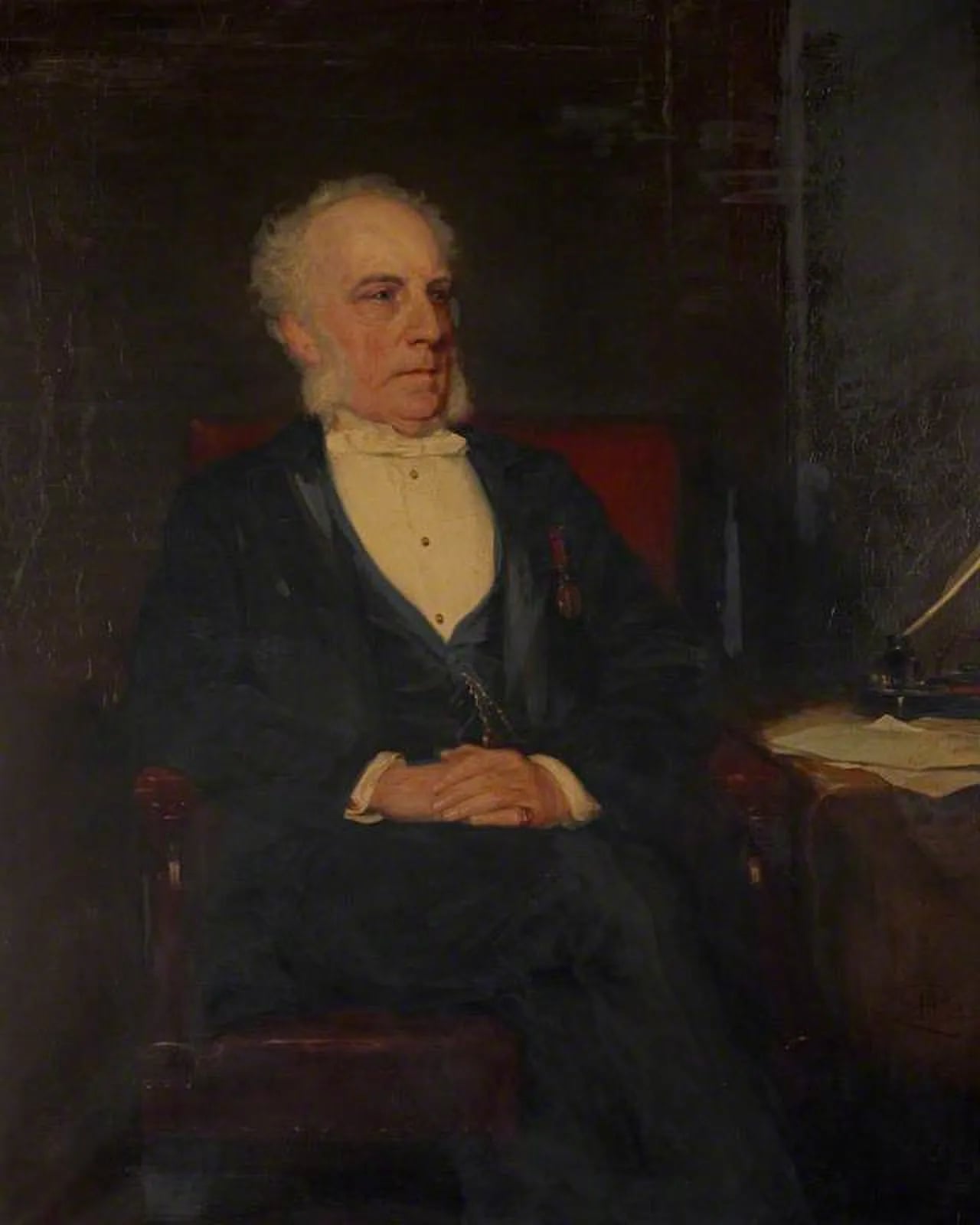 Portrait of Bouverie Francis Primrose (1813–1898) – memorial page