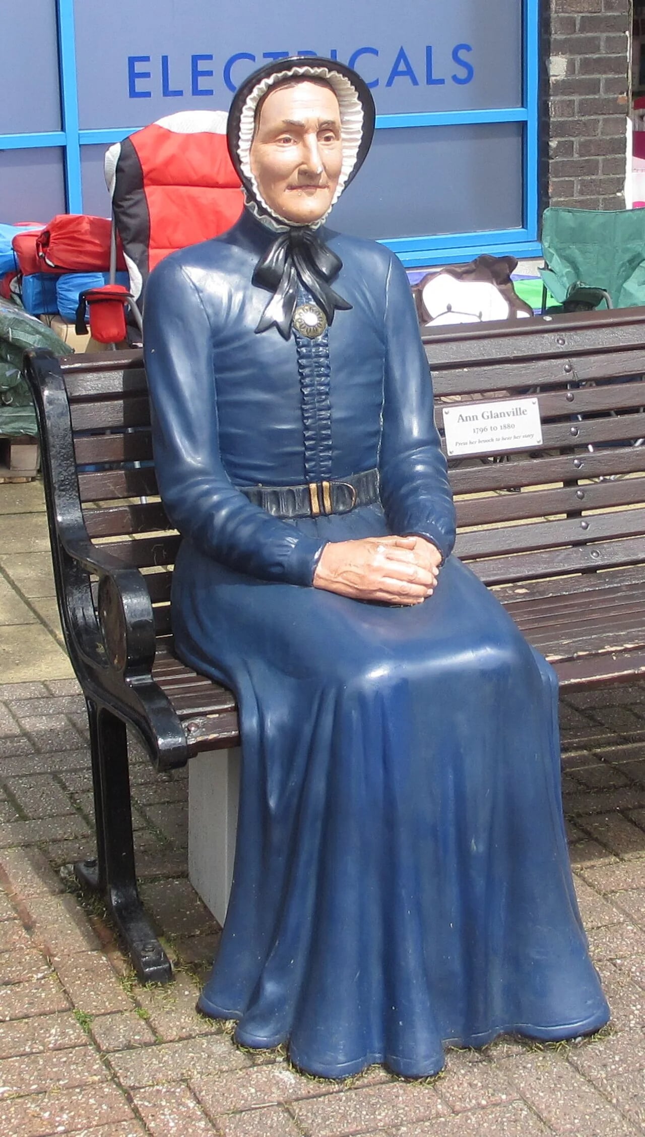 Porträt von Ann Glanville (1796–1880) – Gedenkseite