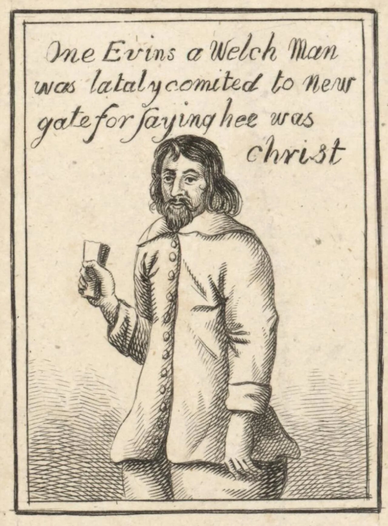 Porträt von Arise Evans (1607–1660) – Gedenkseite