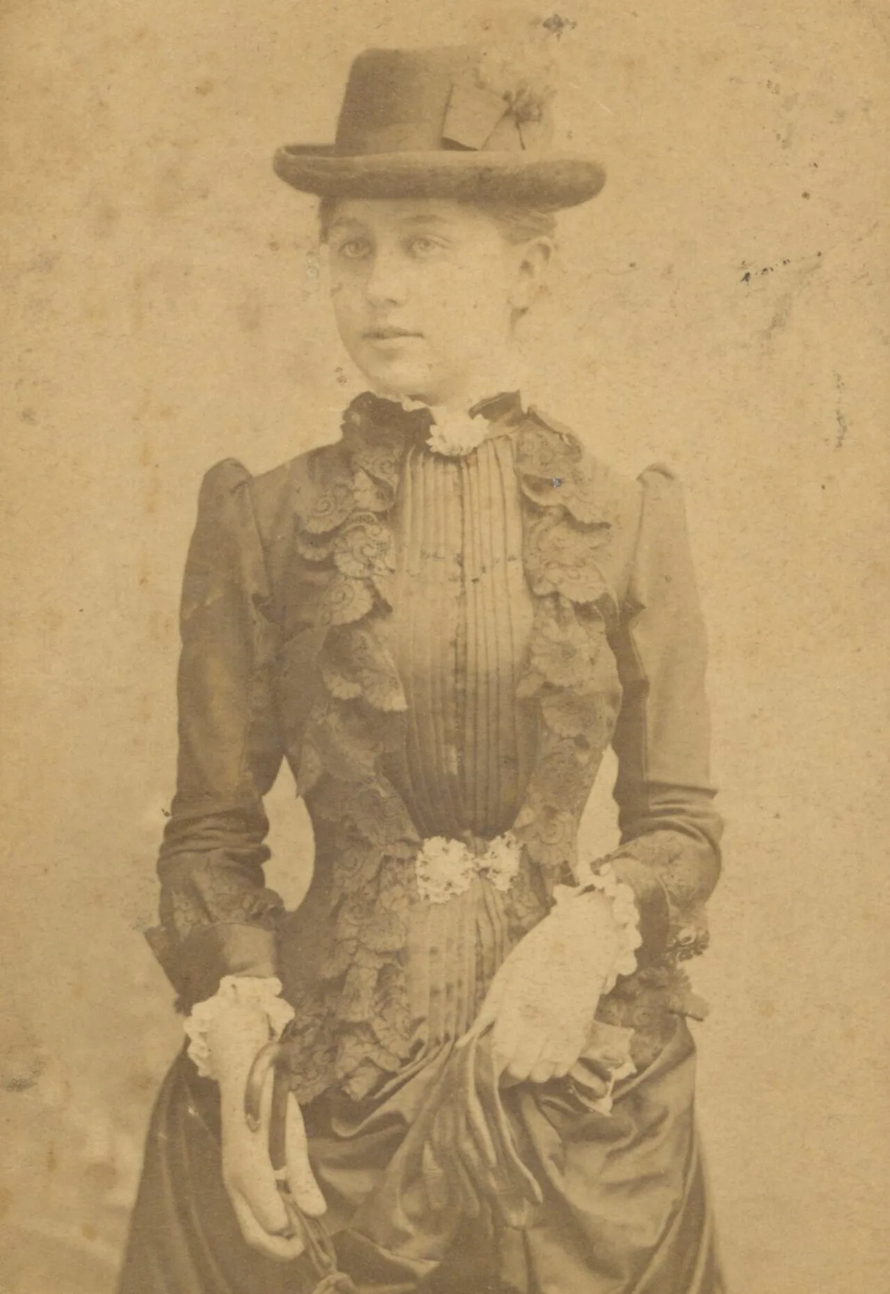 Porträt von Jadwiga Szczawińska (1864–1910) – Gedenkseite