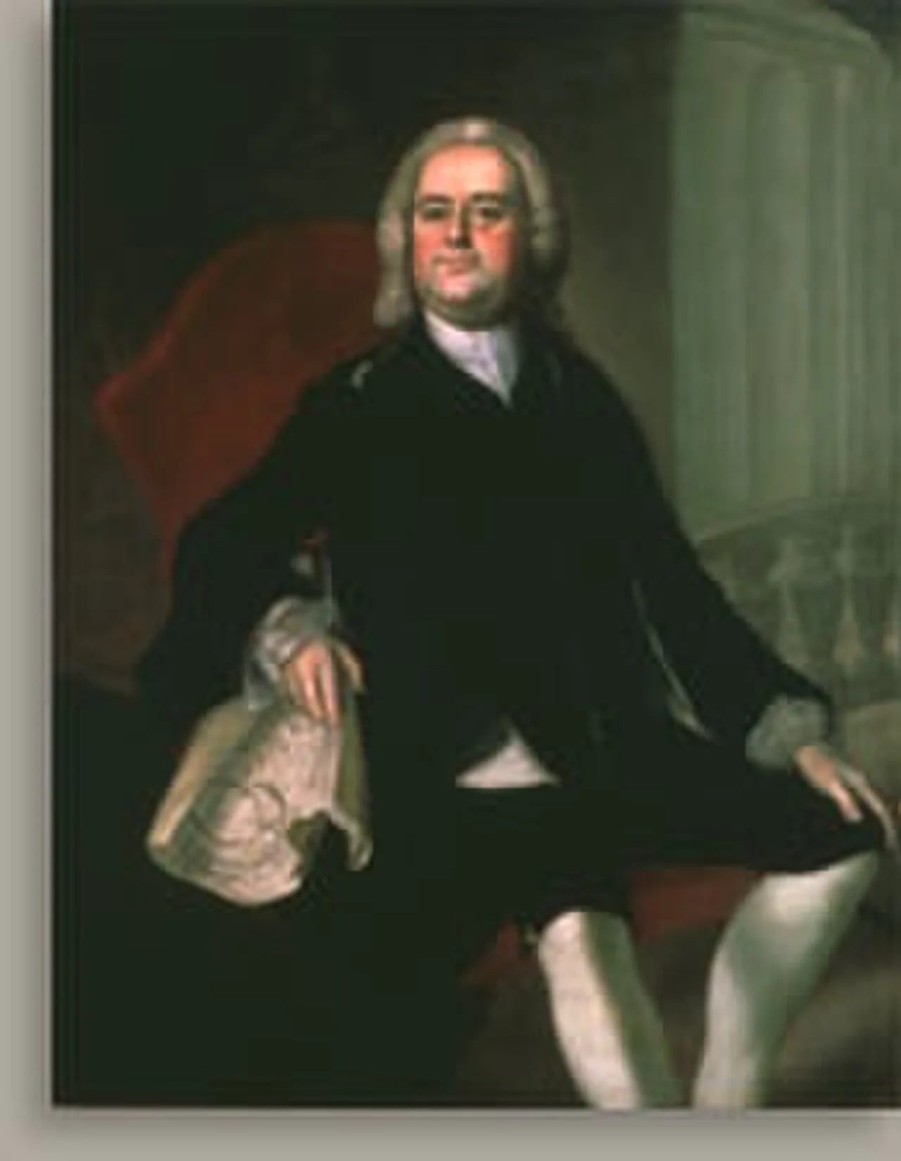 Porträt von Benjamin Green (1713–1772) – Gedenkseite