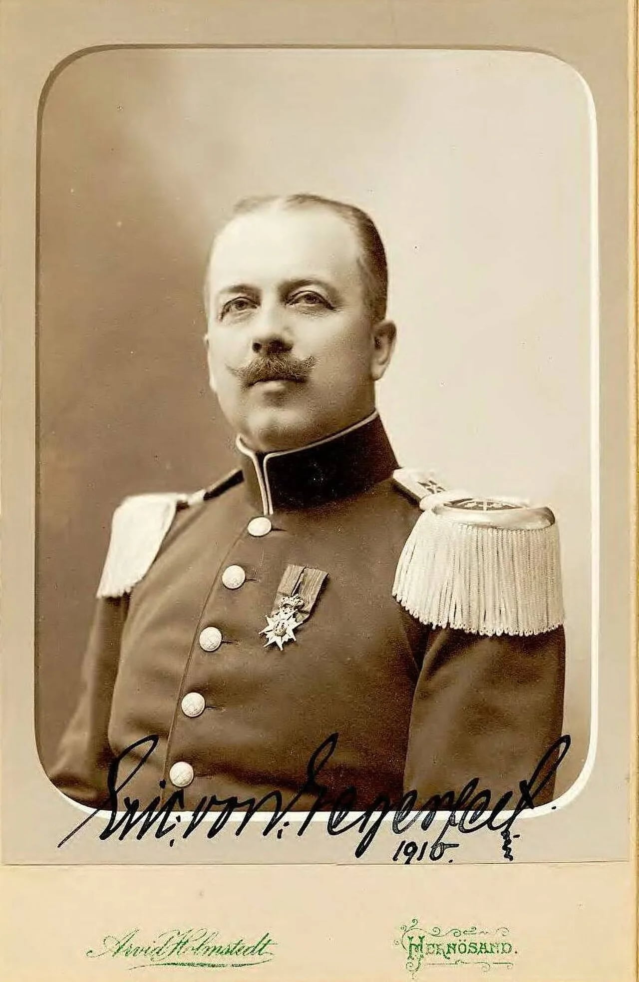 Porträt von Eric von Gegerfelt (1867–1956) – Gedenkseite