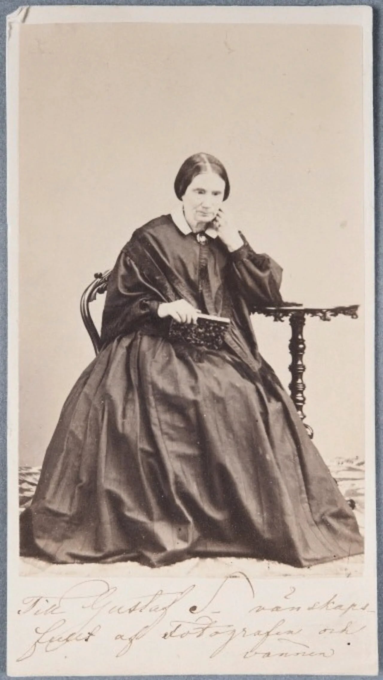 Porträt von Sofia Ahlbom (1803–1868) – Gedenkseite