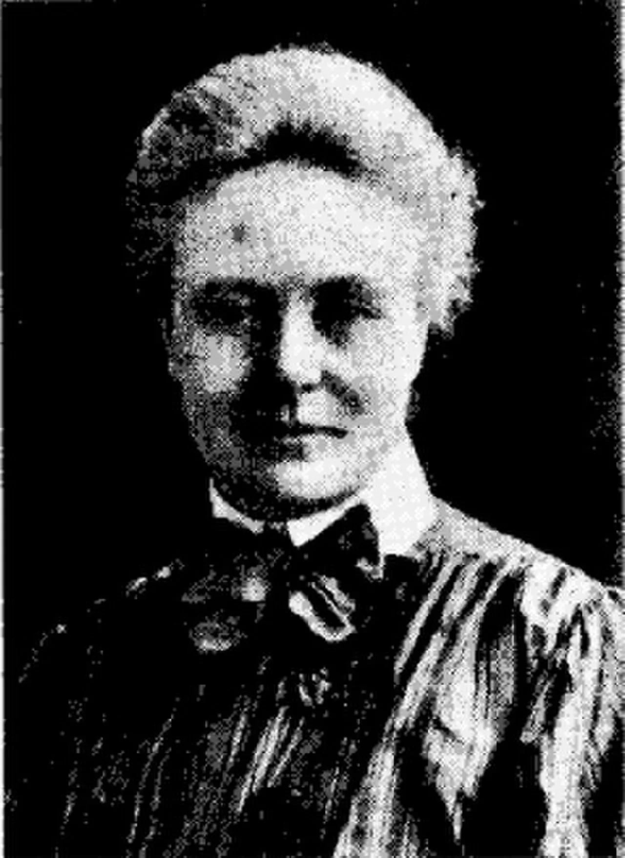 Portrait of Anna Bergström-Simonsson (1853–1937) – memorial page