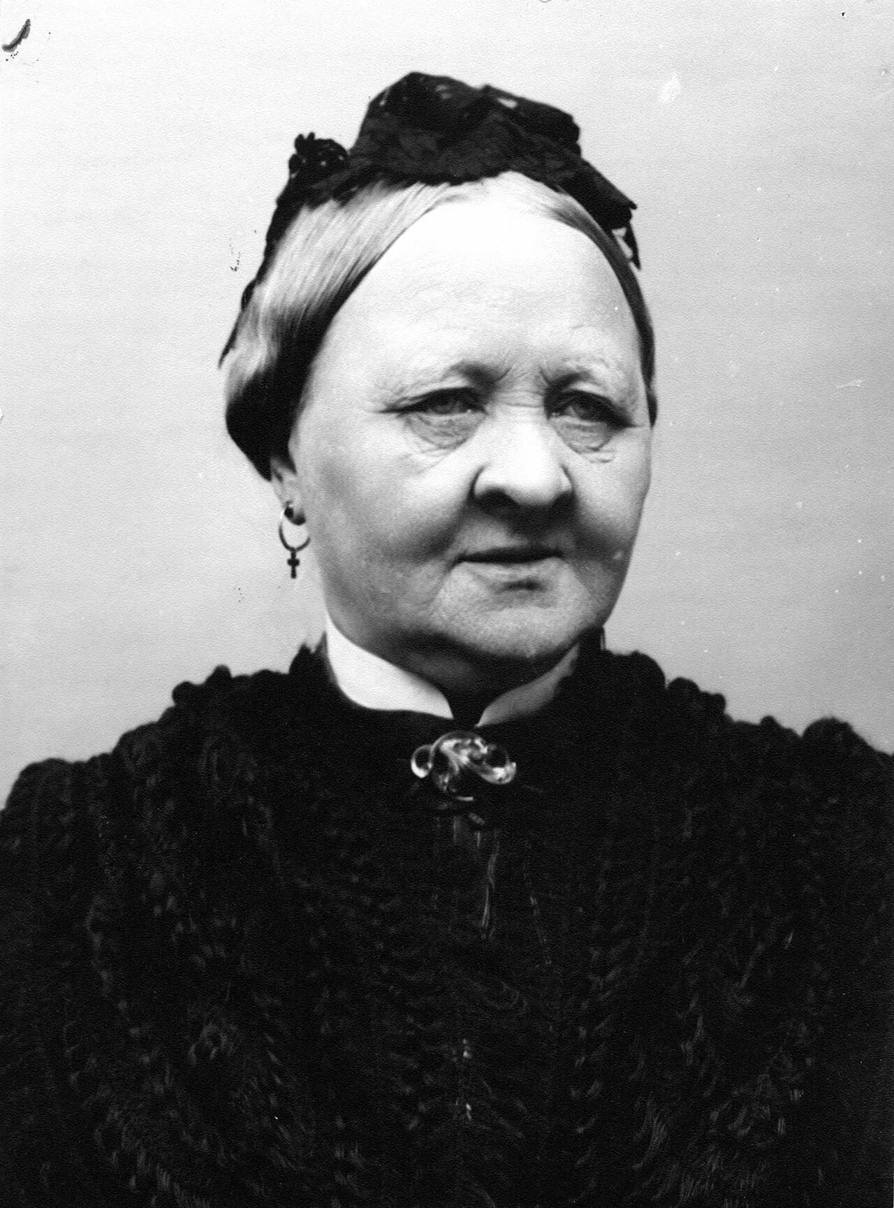 Portrait of Amalia Eriksson (1824–1923) – memorial page