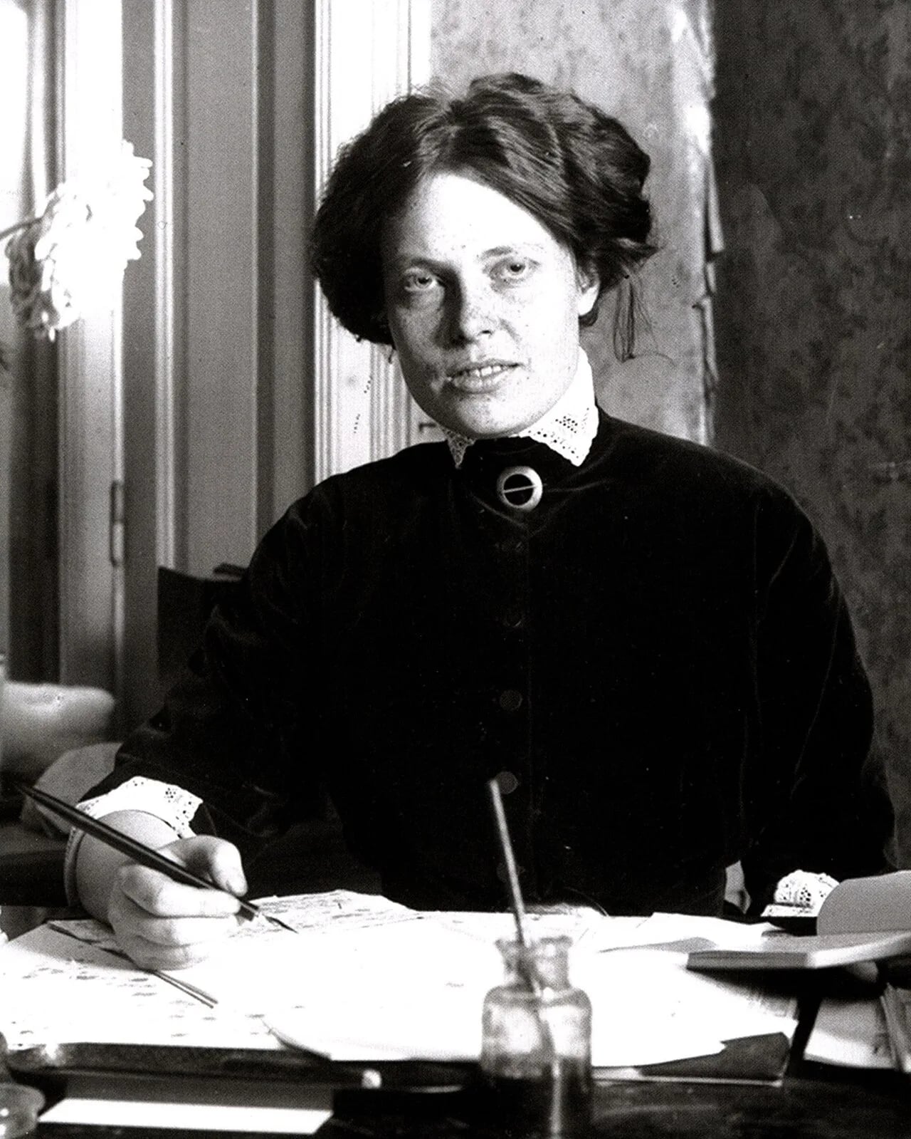 Portrait of Kerstin Hesselgren (1872–1962) – memorial page