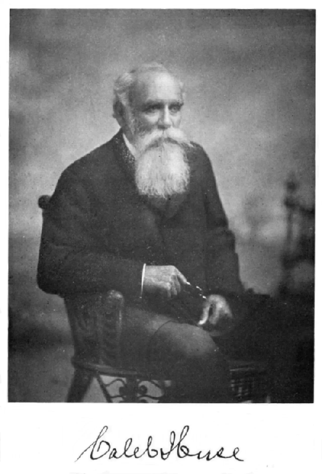 Porträt von Caleb Huse (1831–1905) – Gedenkseite