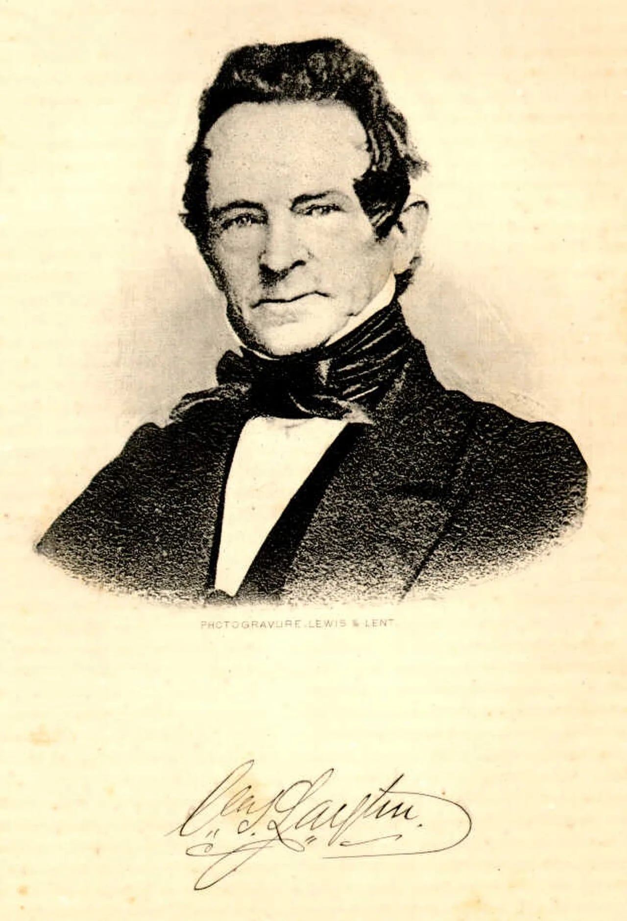 Portrait of Caleb S. Layton (1798–1882) – memorial page