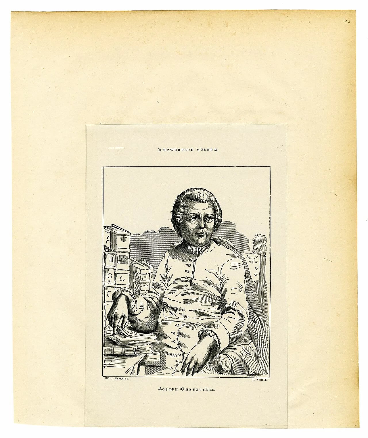 Portrait of Jozef Ghesquière (1896–1978) – memorial page